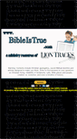 Mobile Screenshot of bibleistrue.com